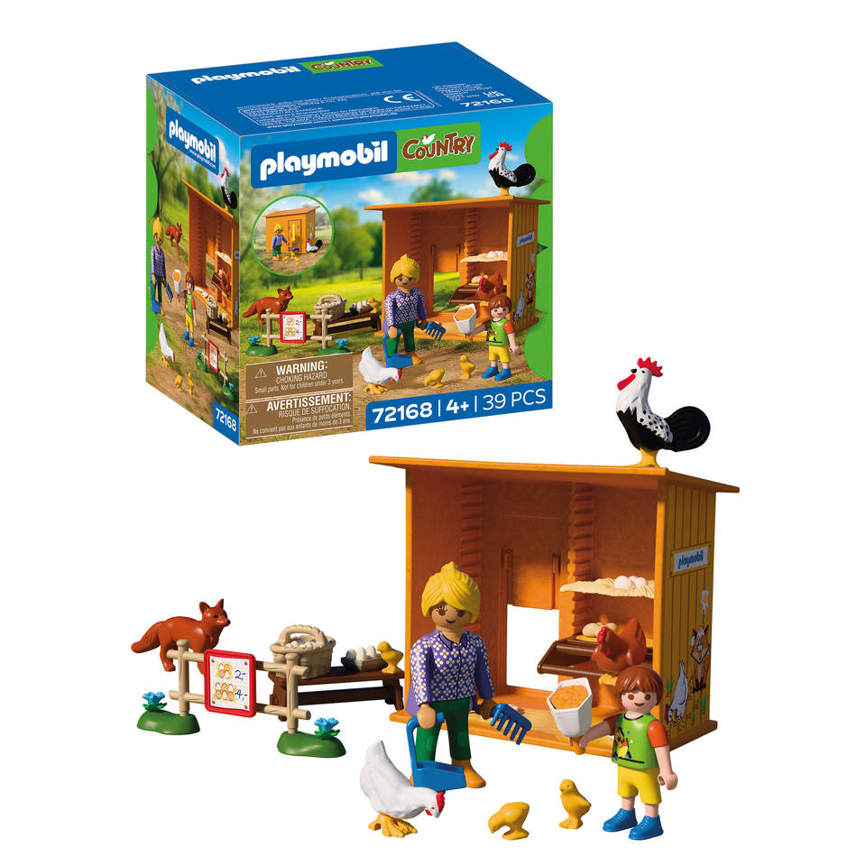 PLAYMOBIL Country kippenhok 72168 Main Image