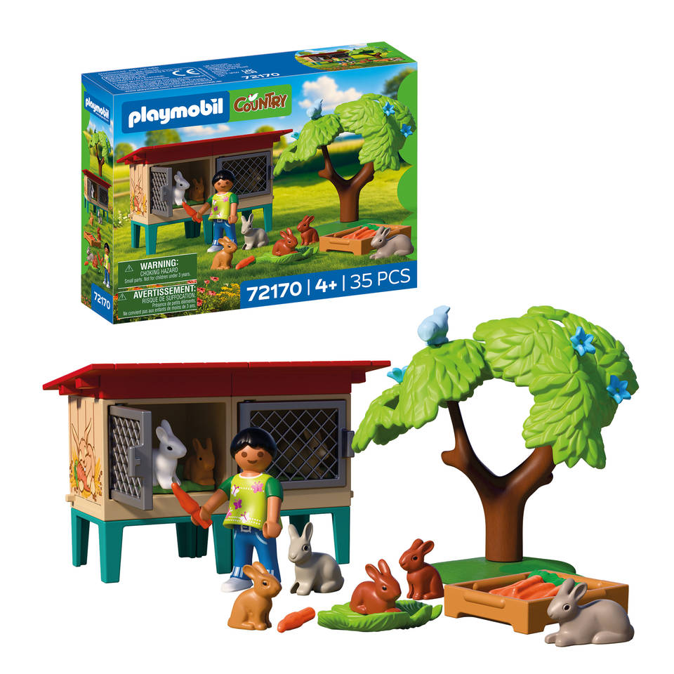 PLAYMOBIL Country konijnenhok 72170 Main Image