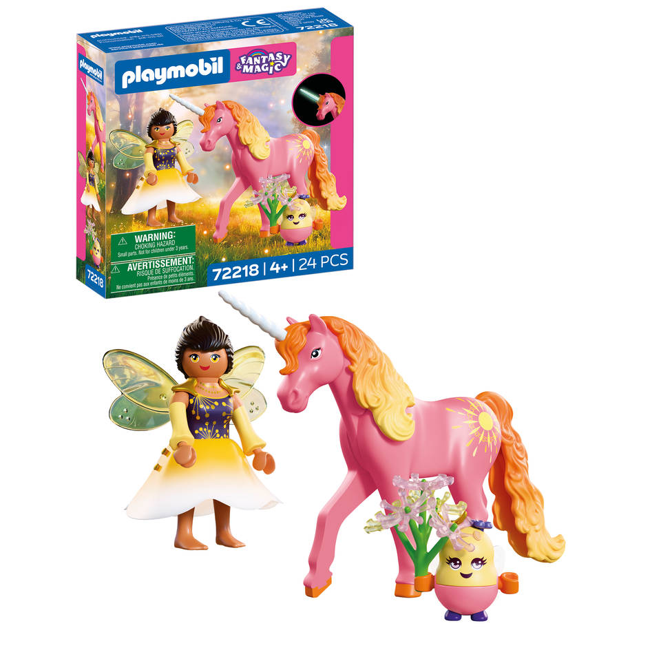 PLAYMOBIL Magic verzameleenhoorn Ochtenddauw met fee 72218 Main Image