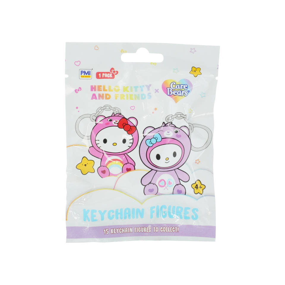 Hello Kitty vs Troetelbeertjes sleutelhanger blind bag Main Image