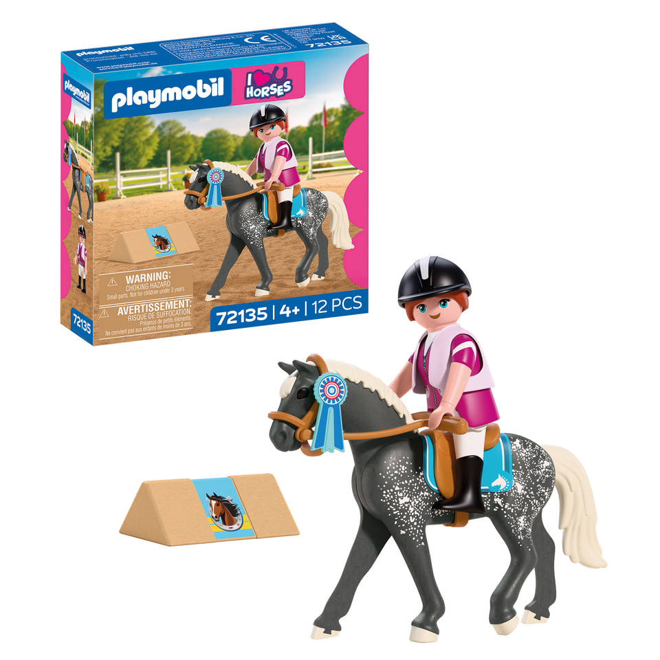PLAYMOBIL Horses springsport 72135 Main Image