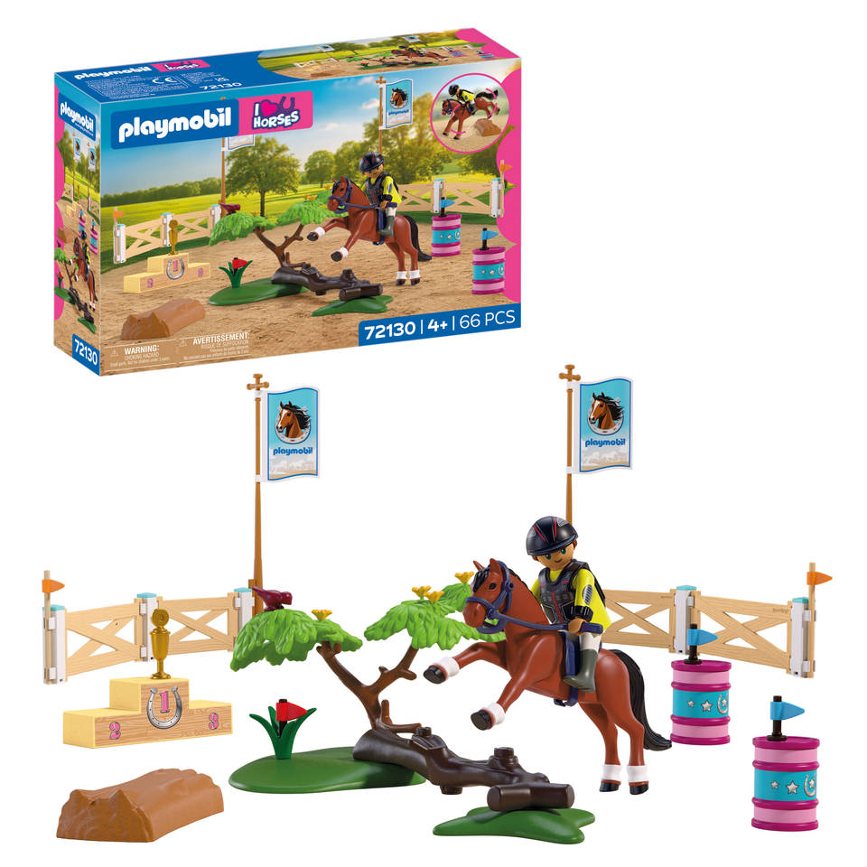 PLAYMOBIL Horses wedstrijd rijbak 72130 Main Image