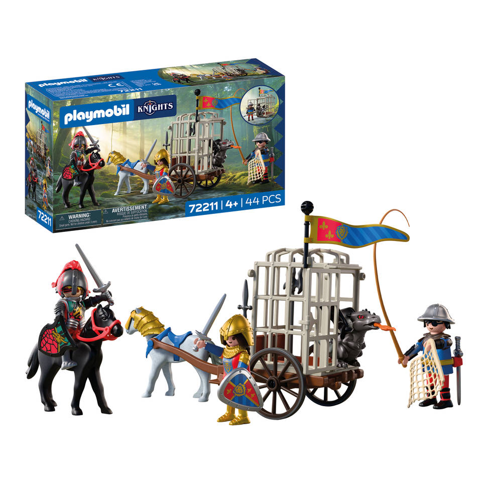 PLAYMOBIL Knights draak ontvoering 72211 Main Image