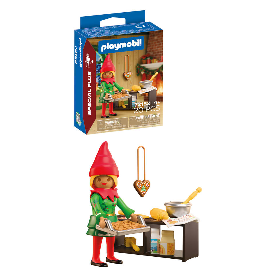 PLAYMOBIL SpecialPlus Kerstelf met koekjes 72152 Main Image