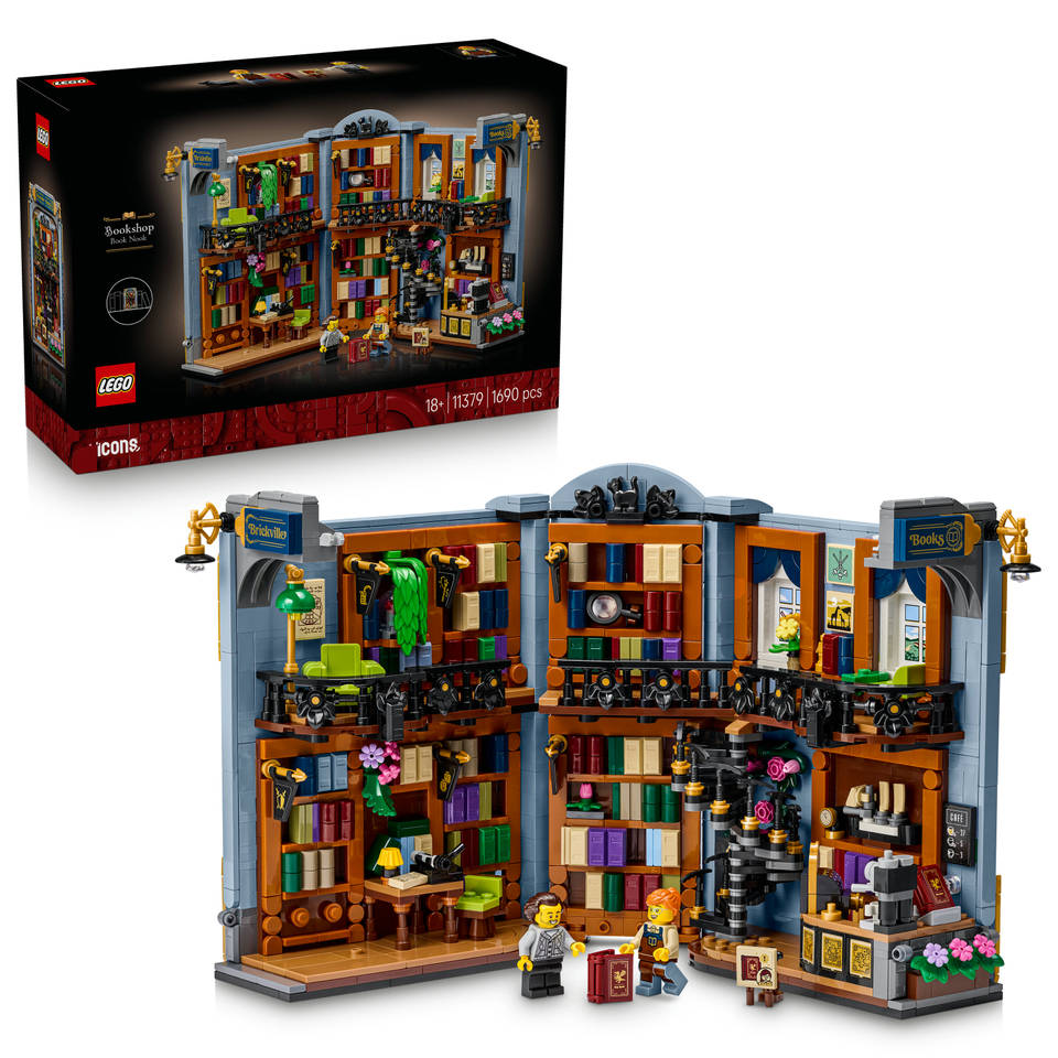 LEGO Icons boekensteun: boekhandel 11379 Main Image