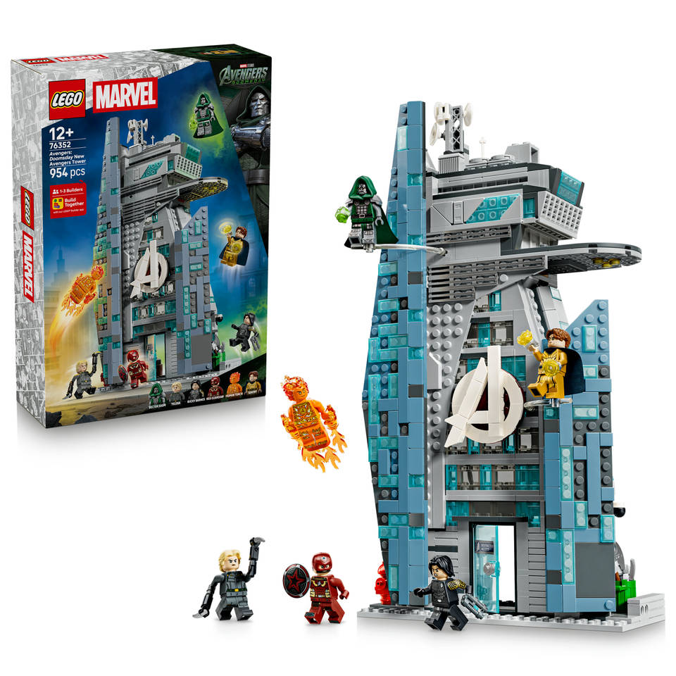 LEGO Marvel Avengers: Doomsday nieuwe Avengers toren 76352 Main Image