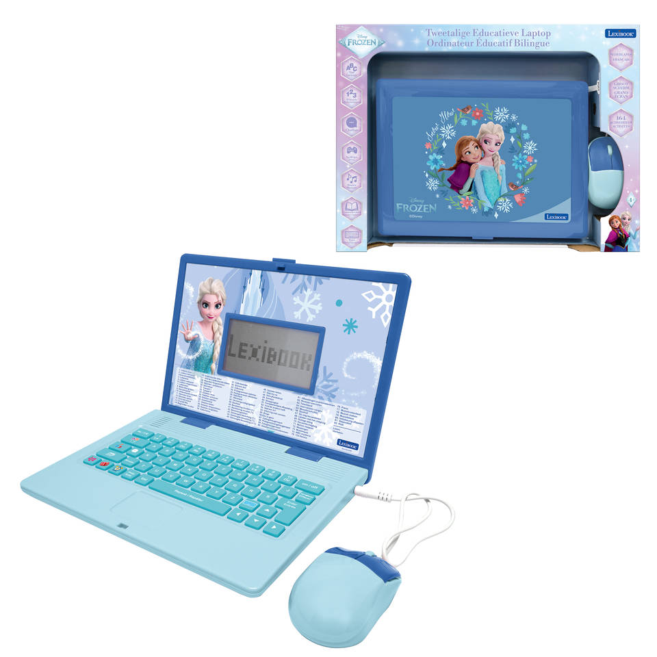 Disney Frozen tweetalige laptop met 164 activiteiten Main Image