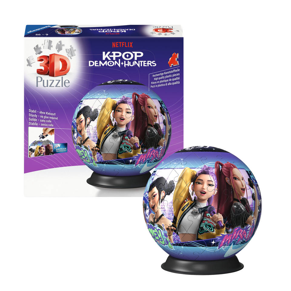 Ravensburger 3D-puzzel Netflix KPop Demon Hunters - 72 stukjes