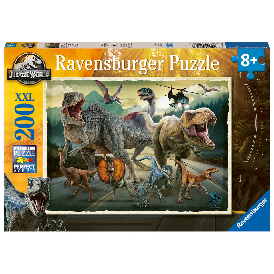 Ravensburger Jurassic World puzzel XXL - 200 stukjes