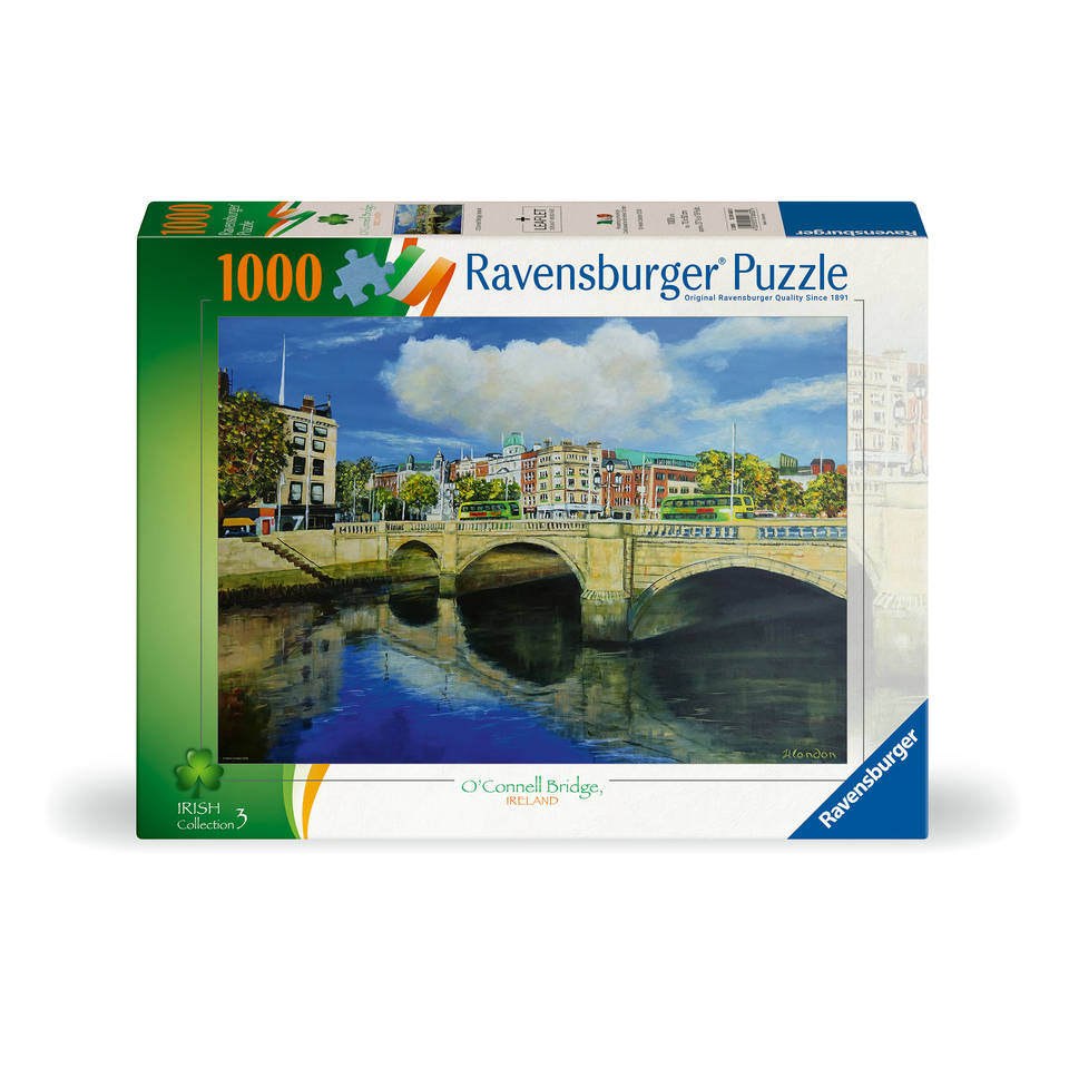 Ravensburger puzzel O' Connell Bridge Dublin - 1000 stukjes