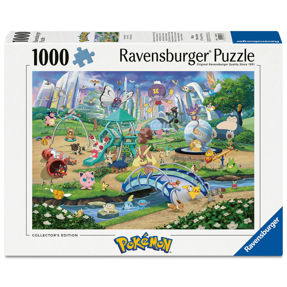 Ravensburger Pokémon puzzel Eevee en het park - 1000 stukjes