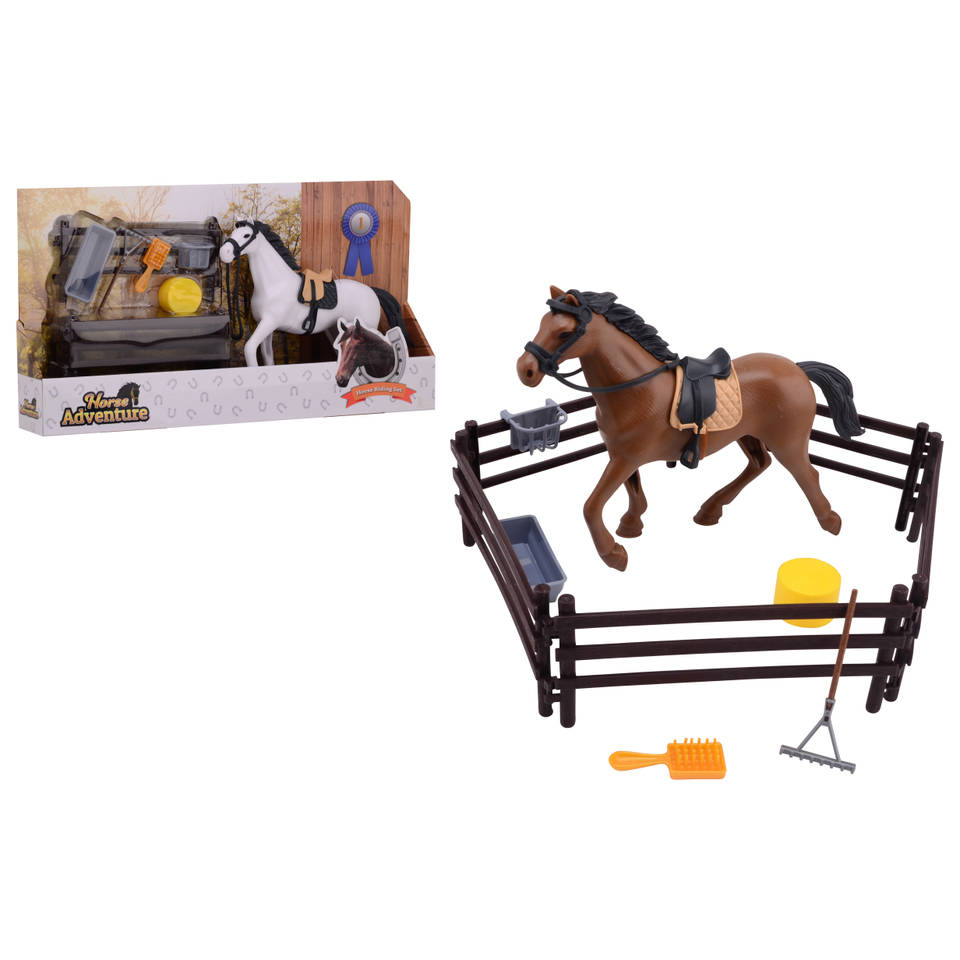Paarden speelset met accessoires Main Image