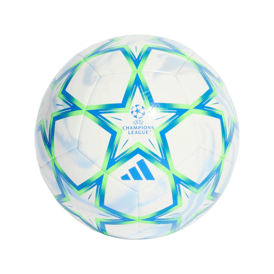 Adidas UEFA Champions League voetbal - maat 5 - wit/groen Main Image