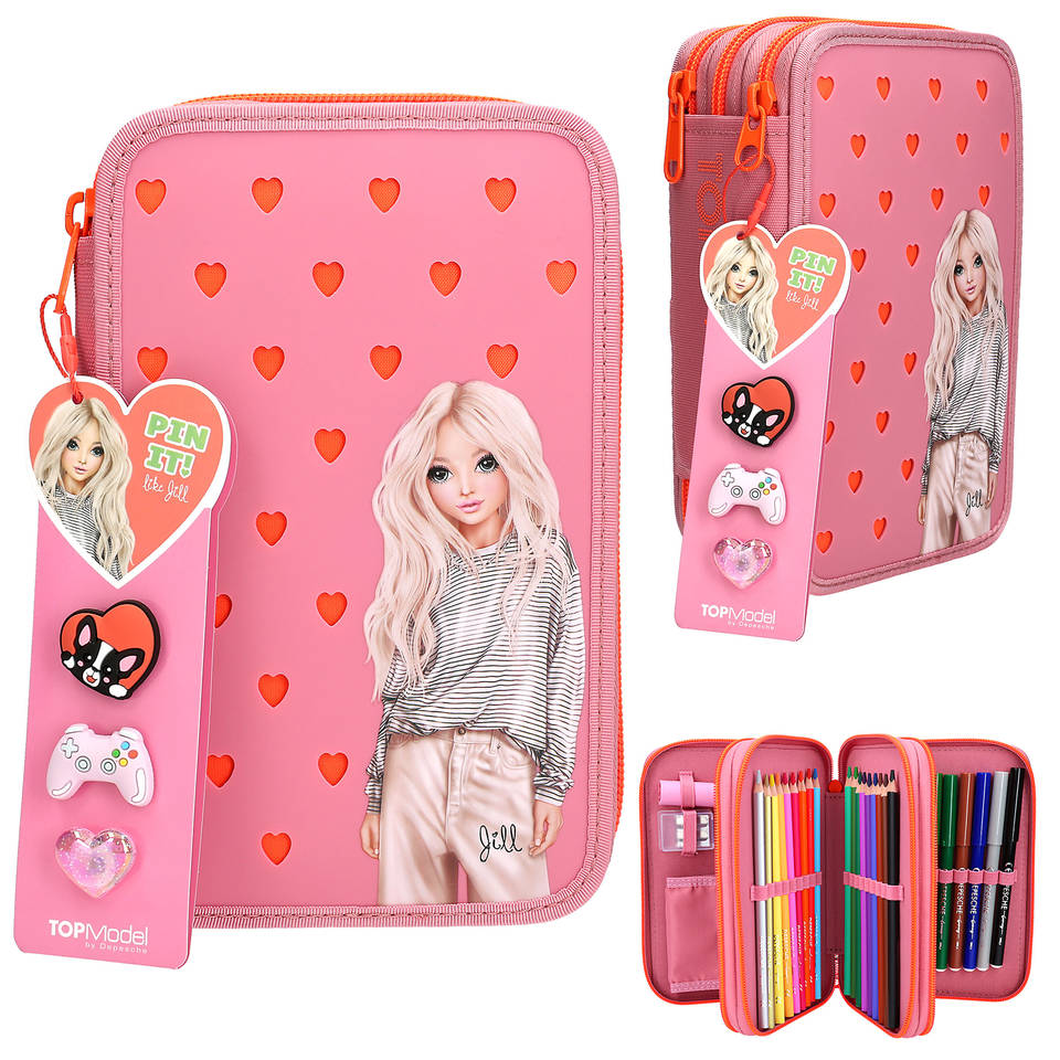 TOPModel 3-vaks etui met pins 2.0 Main Image