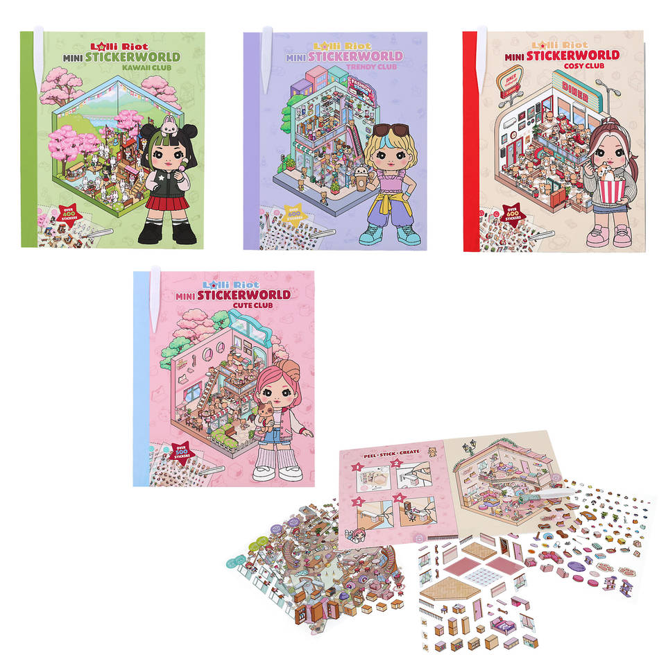 Lolli Riot mini Sticker World Main Image