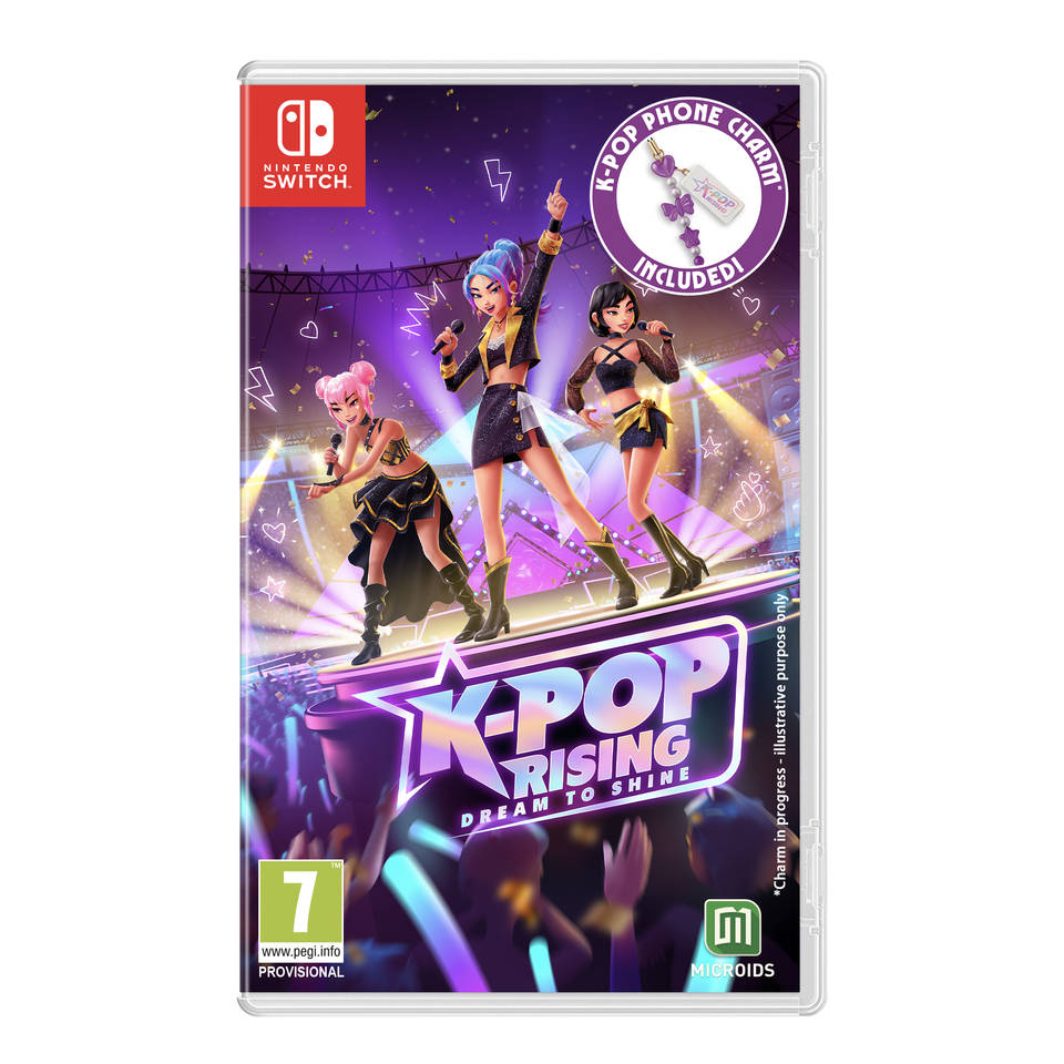 K-Pop Rising: Dream To Shine + Phone Charm Nintendo Switch Main Image