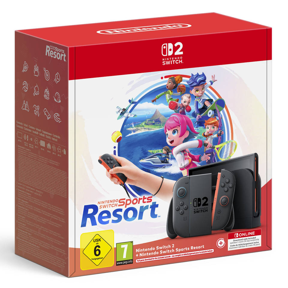 Nintendo Switch 2 + Nintendo Switch Sports Resort bundel Main Image