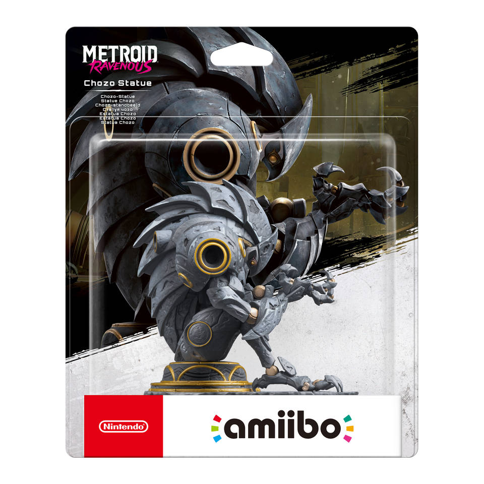 Nintendo amiibo figuur Metroid Ravenous Chozo-standbeeld Main Image