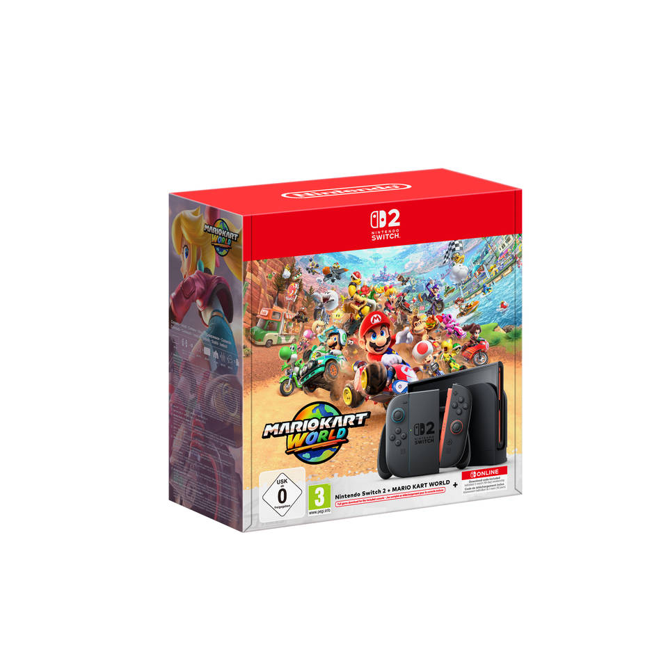 Nintendo Switch 2 + Mario Kart World bundel Main Image