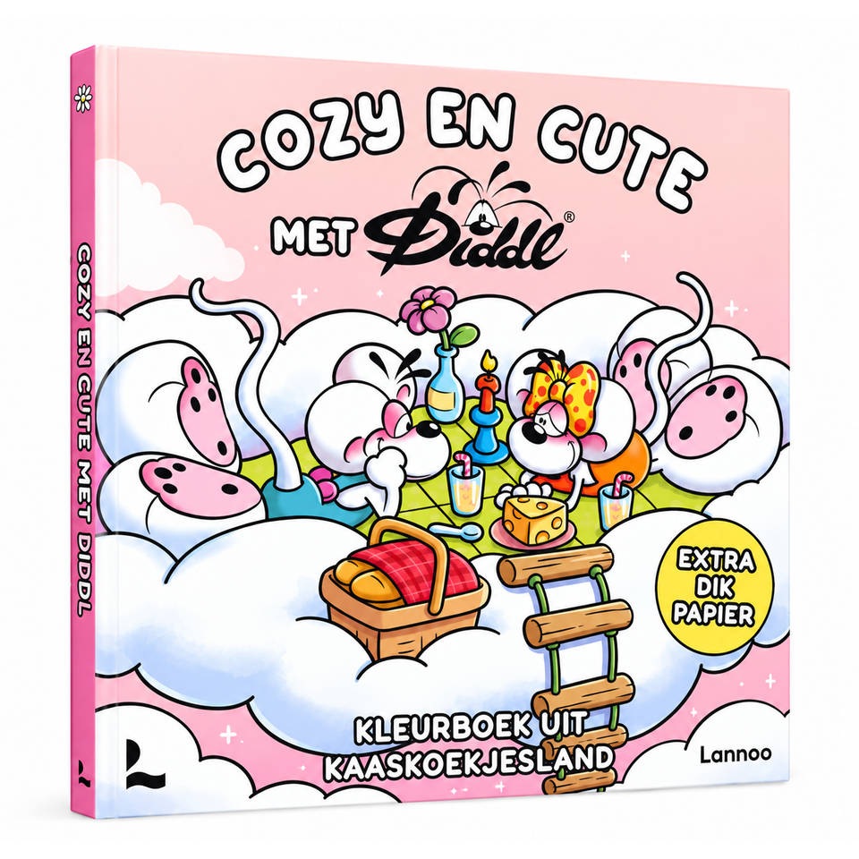 Cozy & Cute met Diddl kleurboek Main Image