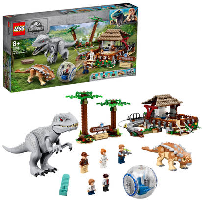 lego jurassic world sets indominus rex