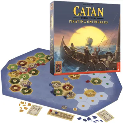 Uitstroom luister Handel Catan: Piraten en Ontdekkers