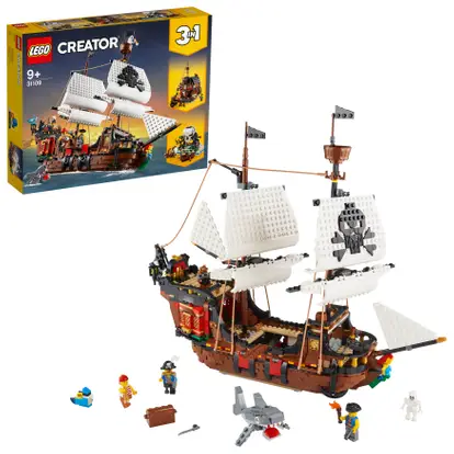 Mantsjoerije Uitvoeren nerveus worden LEGO Creator 3-in-1 piratenschip 31109
