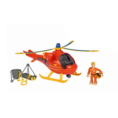 Gezichtsveld Omkleden Authenticatie Brandweerman Sam helikopter + figuur