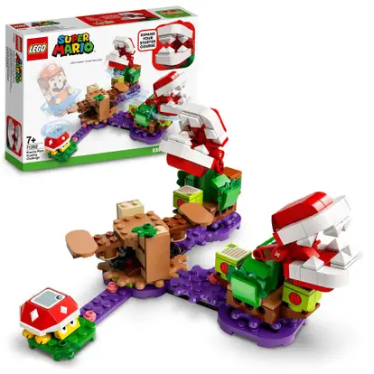 Uluru Graag gedaan dat is alles LEGO Super Mario uitbreidingsset Piranha Plant puzzeluitdaging 71382