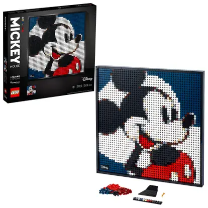 doen alsof Verscherpen Dicteren LEGO Art Disney Mickey Mouse 31202