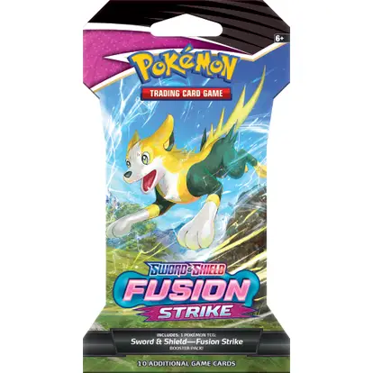 Hesje Succesvol Schilderen Pokémon Sword & Shield Fusion Strike sleeved booster