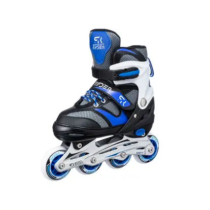 Aap Noord Amerika Vouwen Street Rider inline skates verstelbaar - maat 39-42 - blauw/zwart