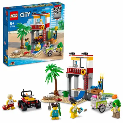 Rennen over het algemeen Bepalen LEGO CITY strandwachter uitkijkpost 60328