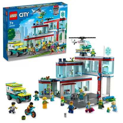 Clam Modieus Uitstroom LEGO CITY ziekenhuis 60330