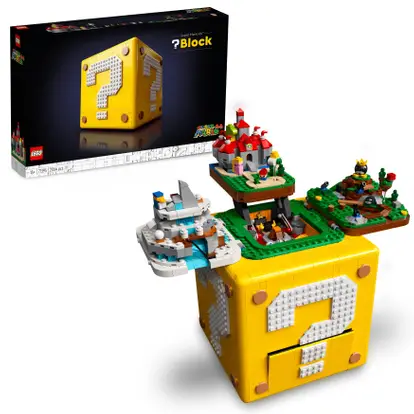 Schots Isoleren plaats LEGO Super Mario 64 vraagtekenblok 71395