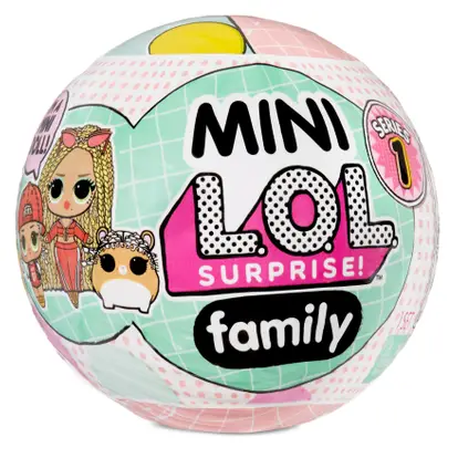 Op de grond elleboog Dwars zitten L.O.L. Surprise! minifamilie speelsetverzameling