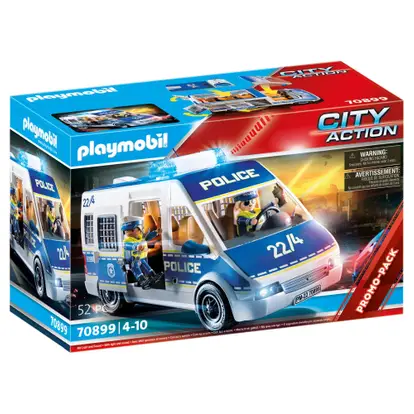 PLAYMOBIL City Action politieauto met licht geluid 70899