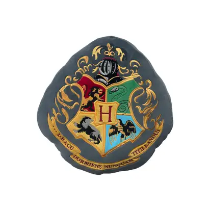 Serie van oplichter Dij Harry Potter Zweinstein embleem kussen - 35 cm