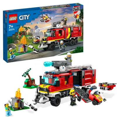 vorm schermutseling geur LEGO CITY brandweerwagen 60374