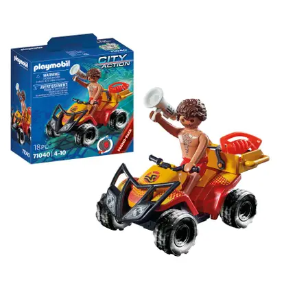Of later verkenner Lima PLAYMOBIL City Action badmeesterquad 71040