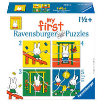 Ravensburger Mijn eerste puzzels nijntje puzzelset - 2 + 3 + 4 + 5 stukjes