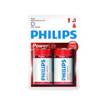2 X D batterij Philips