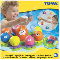 TOMY WATER OCTOPUS FAMILIE
