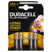 Duracell Plus Power AAA alkaline batterijen - 4 stuks