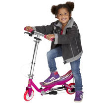 - Space Scooter Junior Roze-Paars -