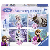 Ravensburger Disney Frozen puzzelset - 12 + 16 + 20 + 24 stukjes