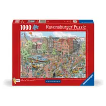 Ravensburger puzzel Fleroux Cities of the world: Amsterdam - 1000 stukjes