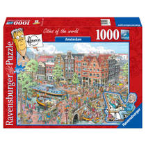 Ravensburger puzzel Fleroux Cities of the world: Amsterdam - 1000 stukjes