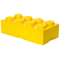 LEGO Brick opbergbox 8 - geel