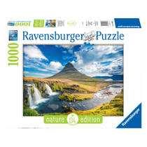 Ravensburger puzzel Waterval voor Kirkjufell - 1000 stukjes